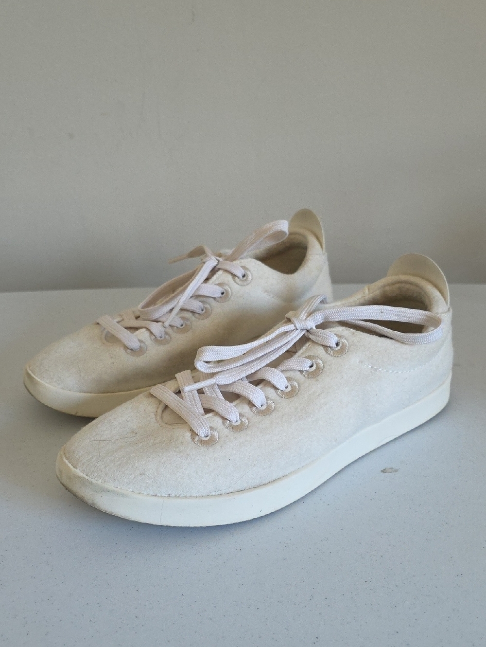 ALLBIRDS | Wool Pipers sneakers white Sz 8